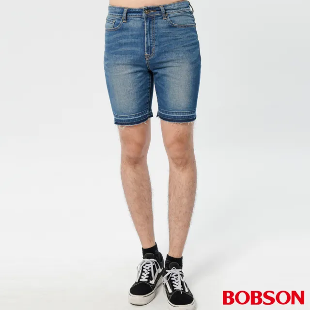 【BOBSON】男款有機棉短褲(246-53)