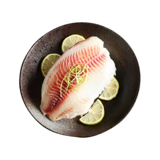 【急鮮配-優鮮配】特大無CO外銷生食鯛魚清肉片8片(150-200g/片-凍)