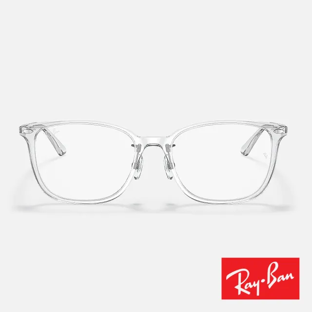 【RayBan 雷朋】透明光學複合框(透明#RB5403D-2001-54)