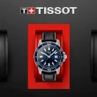 【TISSOT 天梭 官方授權】SUPERSPORT 時尚簡約腕錶 / 44mm 禮物推薦 畢業禮物(T1256101604100)