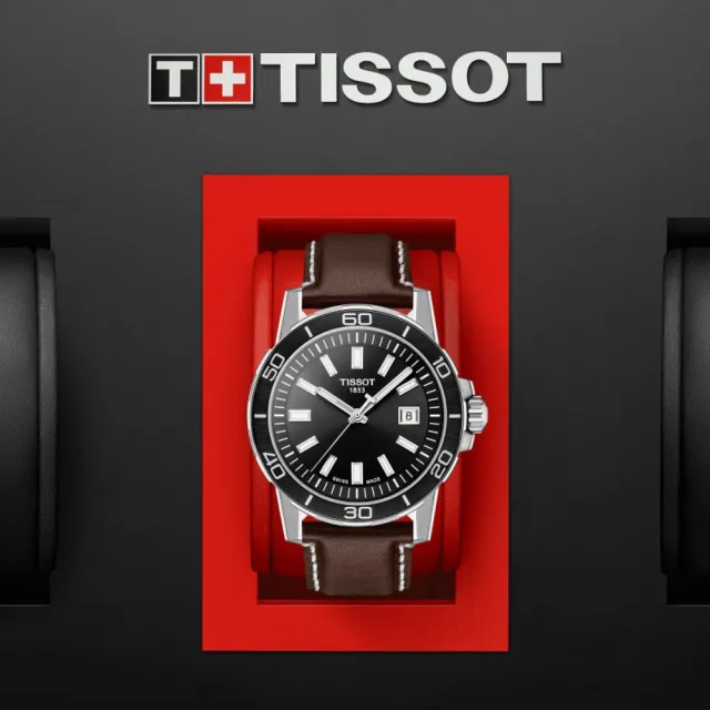 【TISSOT 天梭 官方授權】SUPERSPORT 時尚簡約腕錶 禮物推薦 送禮首選(T1256101605100)