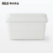 【MUJI 無印良品】耐壓收納箱/大(4入組)