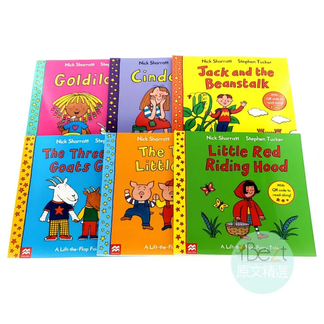 Nick Sharratt Fairy Tales 英語絵本6冊 Nick Sharratt Fairy Tales 英語絵本6冊