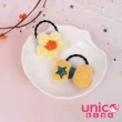 【UNICO】兒童春夏款陽光派系髮圈6入組(髮飾/配件/聖誕)