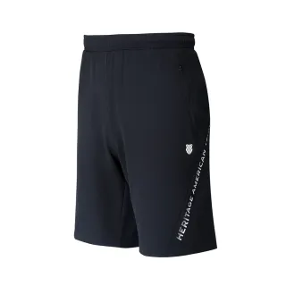 【K-SWISS】運動短褲 Performance Shorts-男-黑(106124-008)