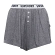 【Superdry】女裝 睡衣短褲 PJ SHORT(灰)