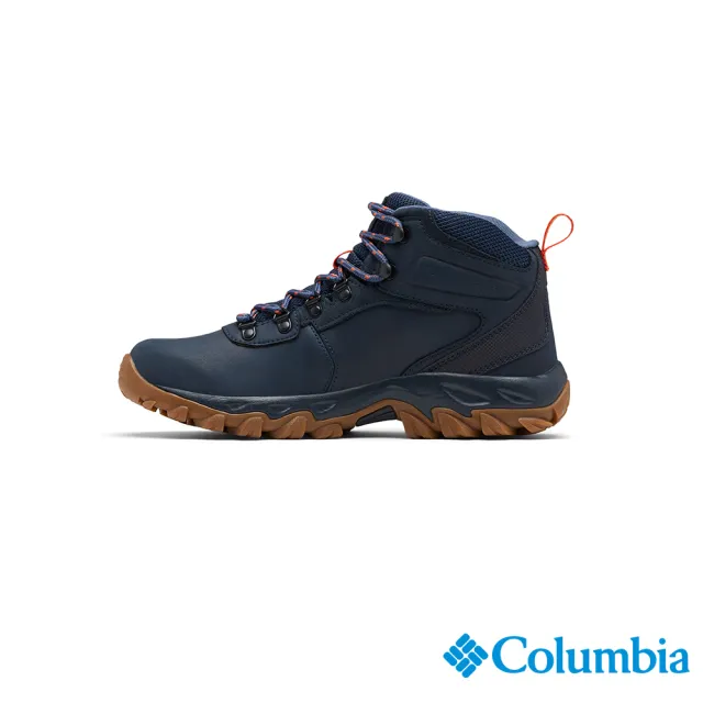 【Columbia 哥倫比亞官方旗艦】男款- Omni-Tech 防水高筒登山鞋-深藍(UBI39700NY / 2022年春夏商品)