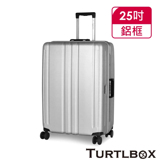 【TURTLBOX 特托堡斯】25吋 TB5-FR 行李箱 100%全新德國拜耳PC材質 超大容量 輕量(多色任選)