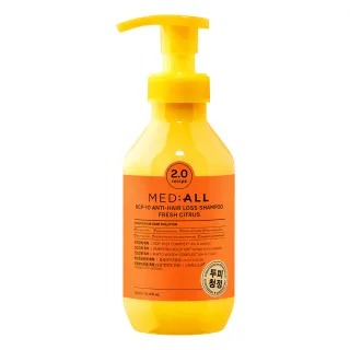 【MED:ALL】RCP-10 Anti Hair Loss 頭皮清潔洗髮露-新鮮柑橘300ml(頭皮去角質 洗髮精)