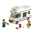 【LEGO 樂高】城市系列 60283 假期露營車(露營車 角色扮演 DIY積木)