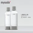 【mysoda芬蘭】1L專用水瓶2入(灰色)