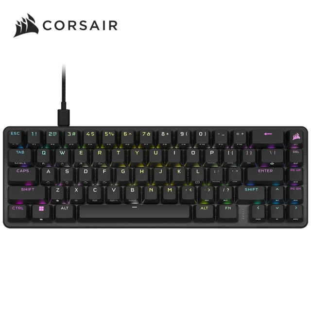 【CORSAIR 海盜船】K65 PRO MINI 65% 電競機械式鍵盤(光軸/英文)