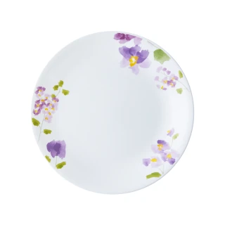 【CORELLE 康寧餐具】紫霧花彩8吋平盤(108)