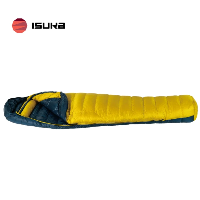 【ISUKA】AIR Dryght 480 750FP 防潑羽絨睡袋(Air Dryght系列是為了應付潮溼氣候而設計的睡袋)