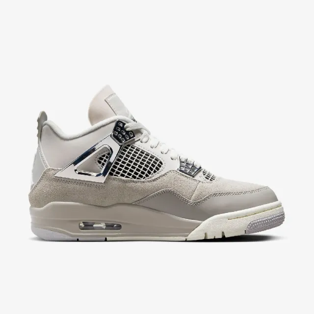 NIKE 耐吉】Wmns Air Jordan 4 Retro 女鞋男鞋灰銀4代Frozen Moments