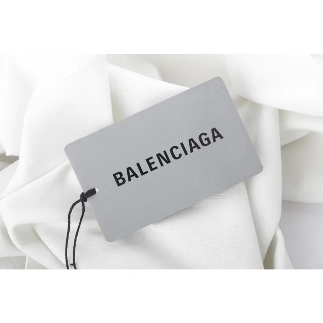 【Balenciaga 巴黎世家】Political Campaign 可樂刺繡 T-shirt(白色)