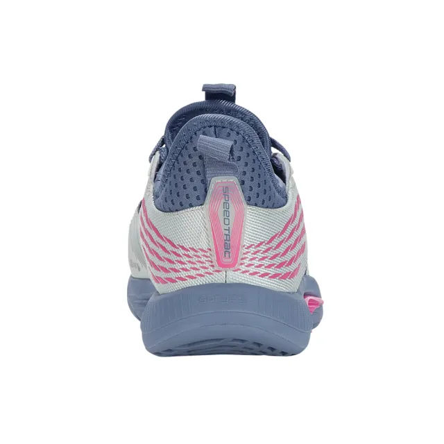 【K-SWISS】輕量進階網球鞋 Speed Trac-女-藍/桃紅(97392-483)