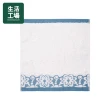 【生活工場】SIMPLE HOUSE 簡單工房 美國棉花舞提花方巾(34x34cm)