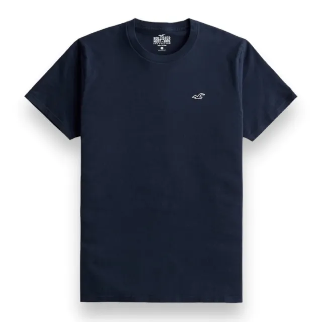 【HOLLISTER Co】海鷗 HCO 刺繡小標 男生 純棉 短袖T恤 男款 短TEE(多色可挑)