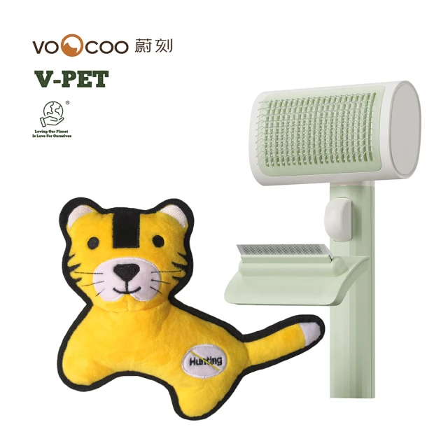 VOOCOO 蔚刻 VPET耐咬耐磨玩具+VOOCOO蔚刻 2合1順順拉毛梳套裝(狗狗指定組合)