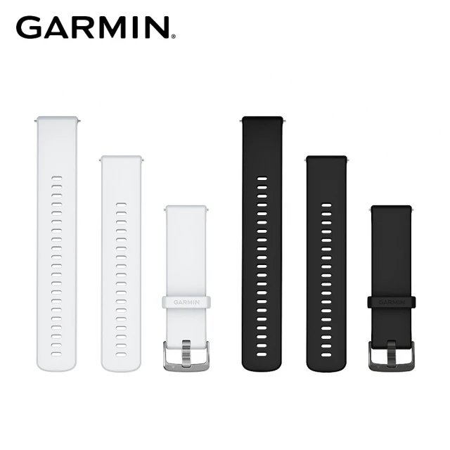 GARMIN Quick Release 20mm 光譜黑皮