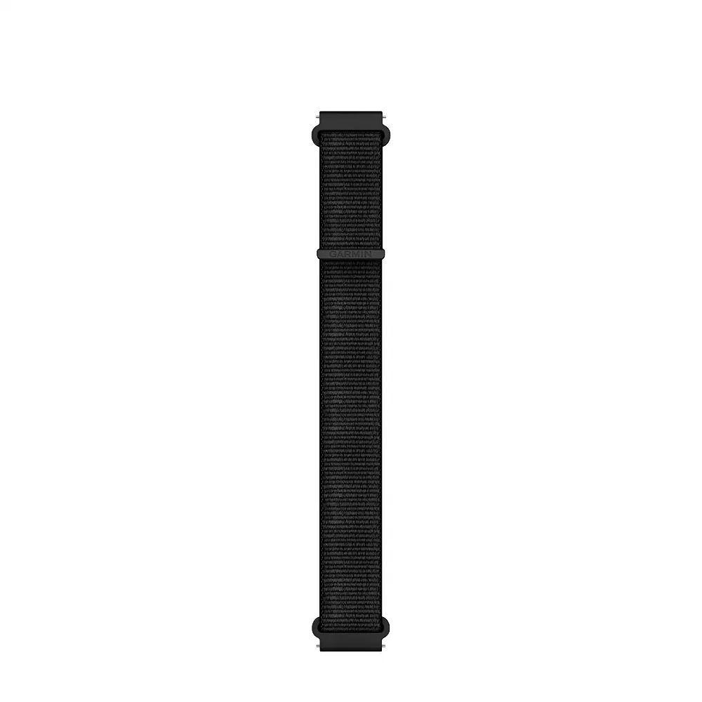 【GARMIN】QR UltraFit 22mm 光譜黑尼龍錶帶