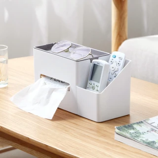 【JIAGO】桌面多功能紙巾收納盒