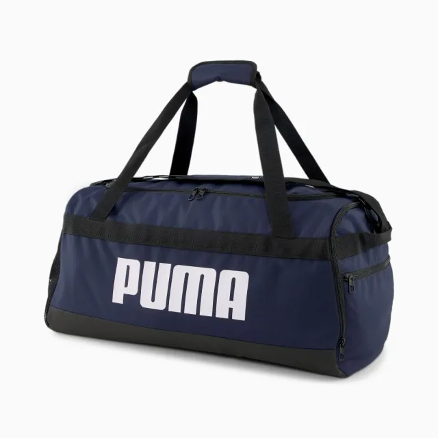 【PUMA】手提包 健身包 運動包 旅行袋 藍 07953102