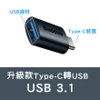【BASEUS】倍思 精巧款 TypeC轉USB OTG迷你轉接頭(TypeC公頭轉USB母座/手機轉接頭/筆電轉接)
