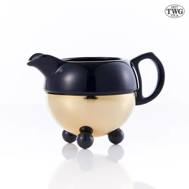 【TWG Tea】現代藝術系列奶盅 Design Gold Creamer in Black(黑/金)