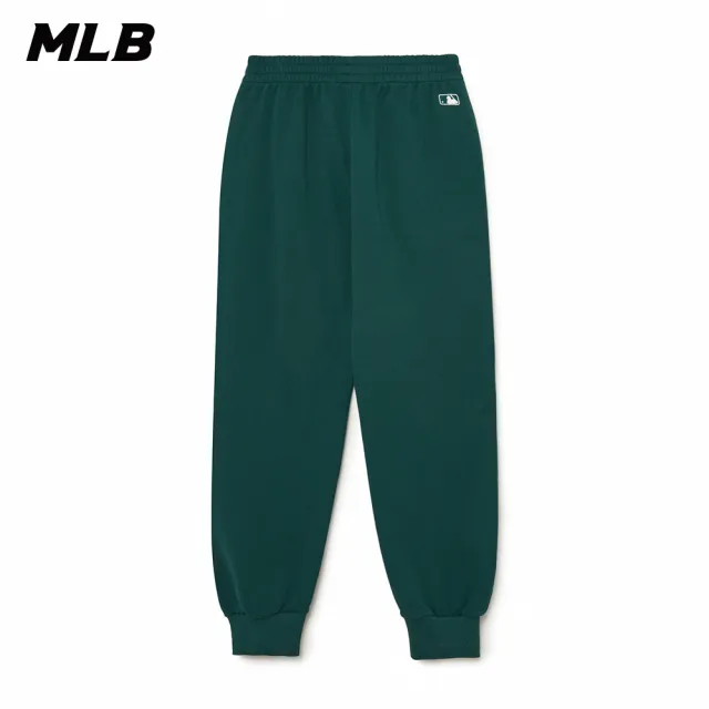 【MLB】小Logo運動褲 休閒長褲 洛杉磯道奇隊(3APTB0134-07GND)
