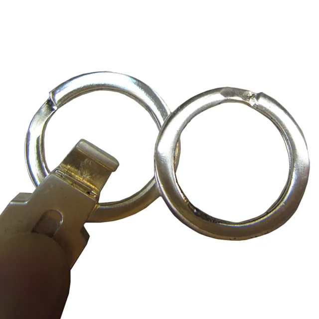 【JAGUAR 積架】鑰匙環扣(100%進口牛皮革+高級五金材質二固定五金環扣)