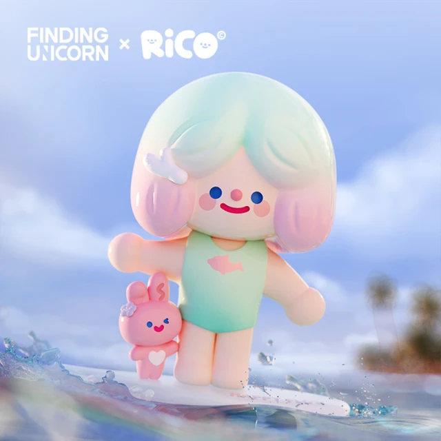 FINDING UNICORN Rico 完美仲夏系列公仔盒玩(兩入隨機款)