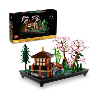 【LEGO 樂高】Icons 10315 寧靜庭園(園藝體驗 日本風格 日系 DIY積木 禮物 居家擺設)