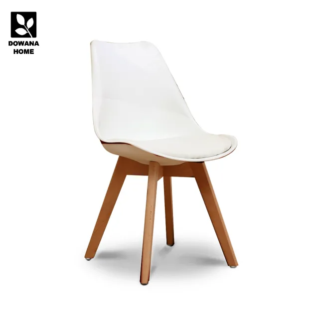 【多瓦娜】捷琳舒適DIY造型皮餐椅-四色-二入組