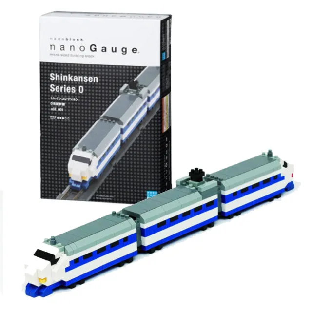 nanoblock 河田積木】列車收藏0系新幹線260 日本電車(nGT-001) - momo