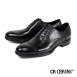 【CR CERINI】輕量壓線橫飾德比鞋 黑色(CR21836-BL)