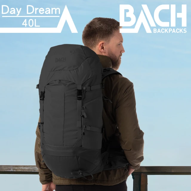 BACH Day Dream 40 登山健行背包 黑色 L-289930(登山、後背、巴哈、愛爾蘭、百岳、郊山、縱走)