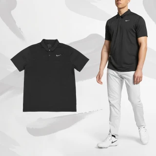 【NIKE 耐吉】短袖 Golf Polo 男款 黑 吸汗 高爾夫 運動上衣 Polo衫 透氣 Dri-FIT(AJ5480-010)