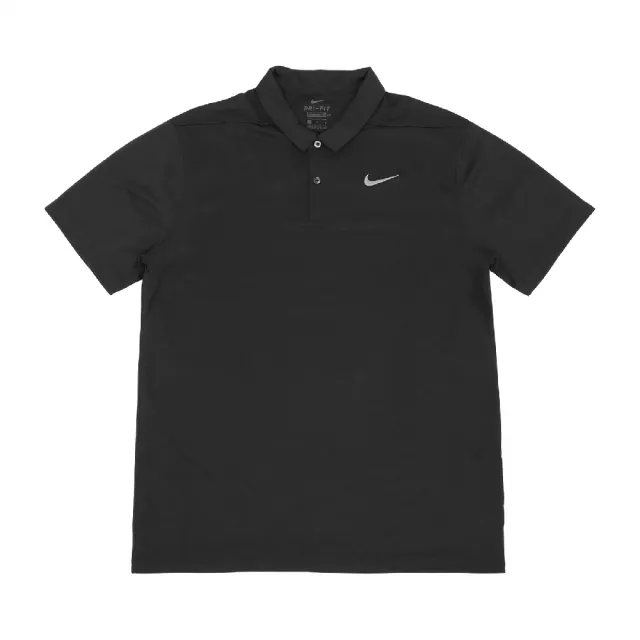 NIKE 耐吉】短袖Golf Polo 男款黑吸汗高爾夫運動上衣Polo衫透氣Dri-FIT