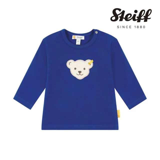 【STEIFF】熊頭童裝 長袖T恤衫(長袖上衣)