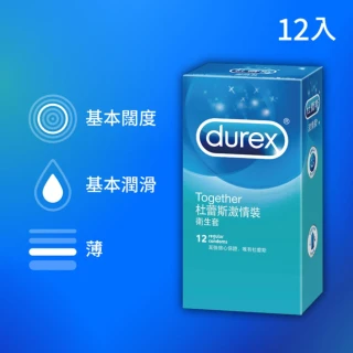 Durex杜蕾斯 激情裝衛生套12入