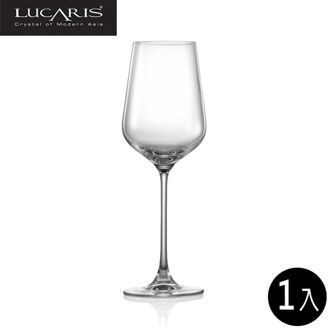 【LUCARIS】無鉛水晶夏多內白酒杯 425ml 1入 Hongkong系列(白酒杯 水晶玻璃杯 Chardonnay)