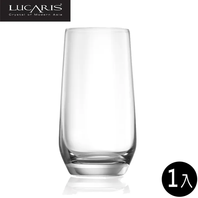 【LUCARIS】無鉛水晶高球杯 460ml 1入 Hongkong系列(高球杯 飲料杯 調酒杯 玻璃杯)