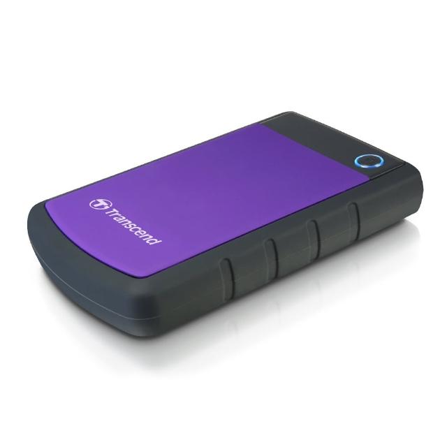 【Transcend 創見】StoreJet 25H3 4TB 2.5吋軍規防震行動硬碟(TS4TSJ25H3P 新舊包裝隨機出貨)