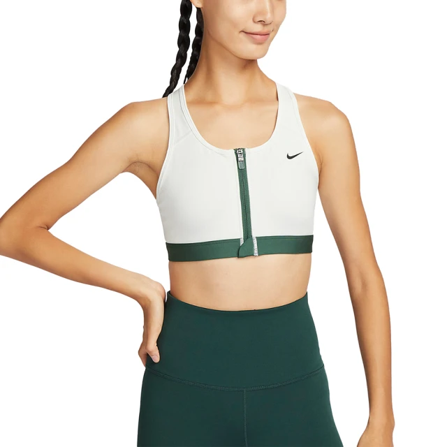 NIKE 耐吉NIKE 耐吉 AS W NK DF ZIP FRONT BRA GCEL 運動 休閒 運動內衣 女 - FQ0696121