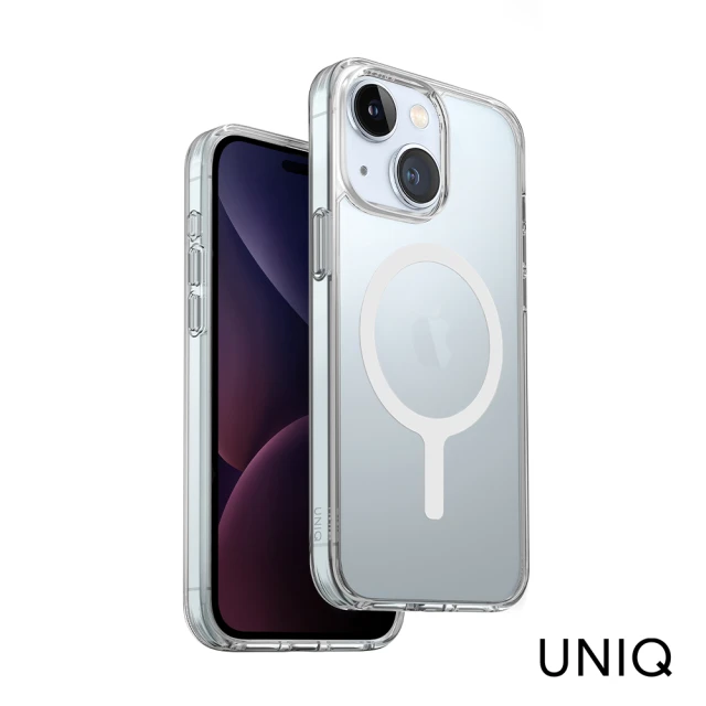 【UNIQ】iPhone 15 6.1吋 Lifepro Xtreme霧面磁吸防摔雙料保護殼-霧透(支援磁吸)