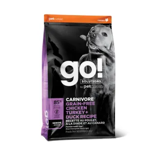【Go!】雞肉鮭魚22磅 老犬高肉量系列 低卡無穀天然糧(狗糧 體重控制 狗飼料 寵物食品)
