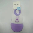 【Socks Form 襪子瘋】紫色萌熊日系棉質隱形襪(5色)