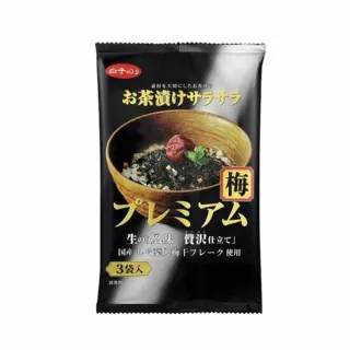 【白子】梅子茶泡飯調味包(3入組 湯泡飯 湯飯 茶漬飯)